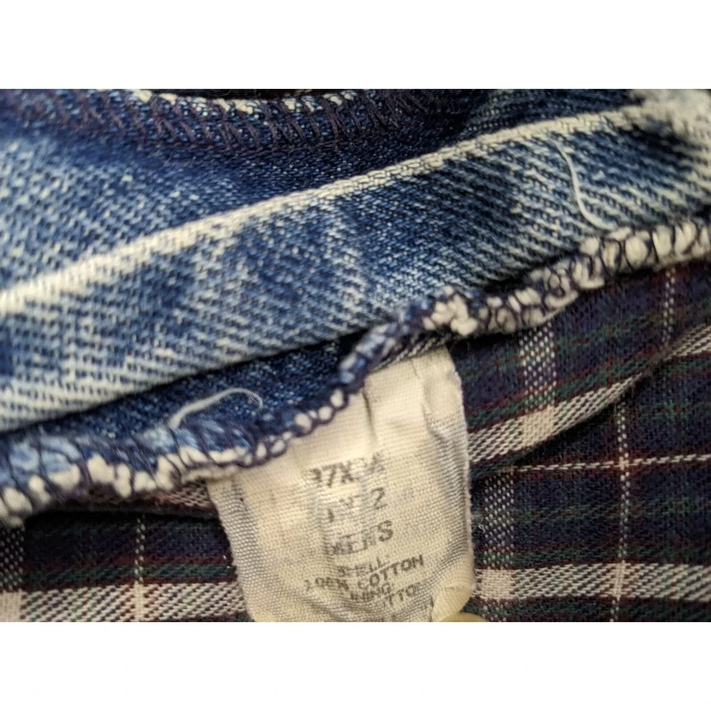Vintage LL Bean Jeans‎ Mens 37X32 Fleece Lined Denim blue jeans